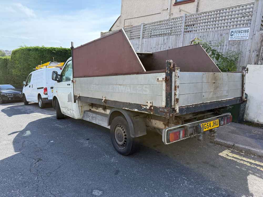 Photograph of BG54 JHU - a White Volkswagen T-Sporter parked in Hollingdean by a non-resident. The twenty-eighth of twenty-eight photographs supplied by the residents of Hollingdean.