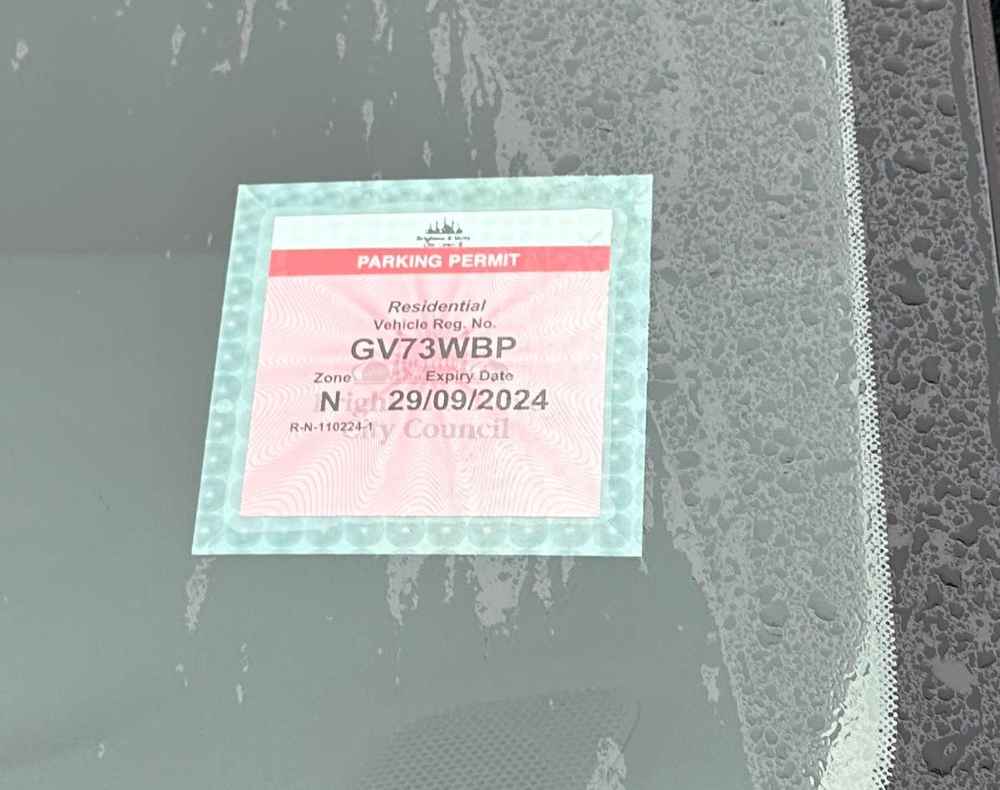 Photograph of GV73 WBP - a Grey Citroen C3 parked in Hollingdean by a non-resident who uses the local area as part of their Brighton commute. The first of twenty-five photographs supplied by the residents of Hollingdean.