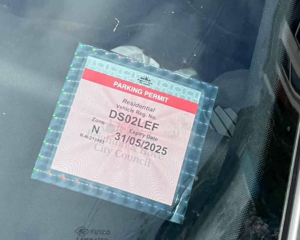 Photograph of DS02 LEF - a Silver Audi TT parked in Hollingdean by a non-resident. The first of two photographs supplied by the residents of Hollingdean.