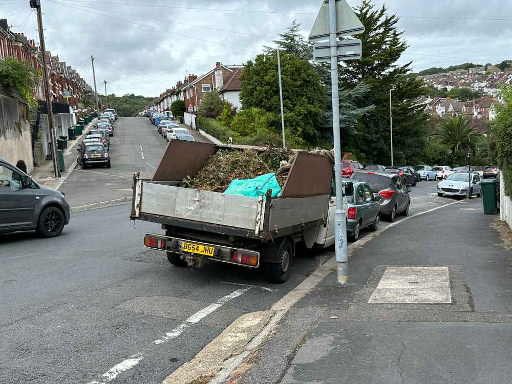 Photograph of AY66 VPL - a Red Honda Civic parked in Hollingdean by a non-resident. The fifth of five photographs supplied by the residents of Hollingdean.