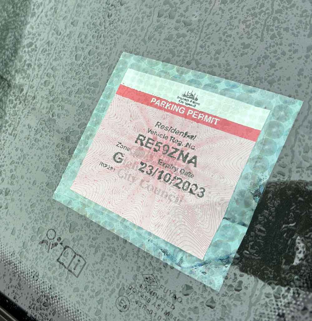 Photograph of RE59 ZNA - a Grey Vauxhall Astra parked in Hollingdean by a non-resident. The first of twenty-four photographs supplied by the residents of Hollingdean.