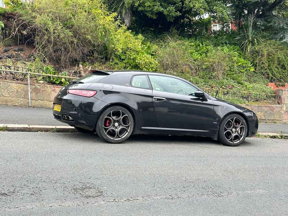 Photograph of SL09 WUB - a Black Alfa Romeo Brera parked in Hollingdean by a non-resident. The twenty-fourth of forty-four photographs supplied by the residents of Hollingdean.