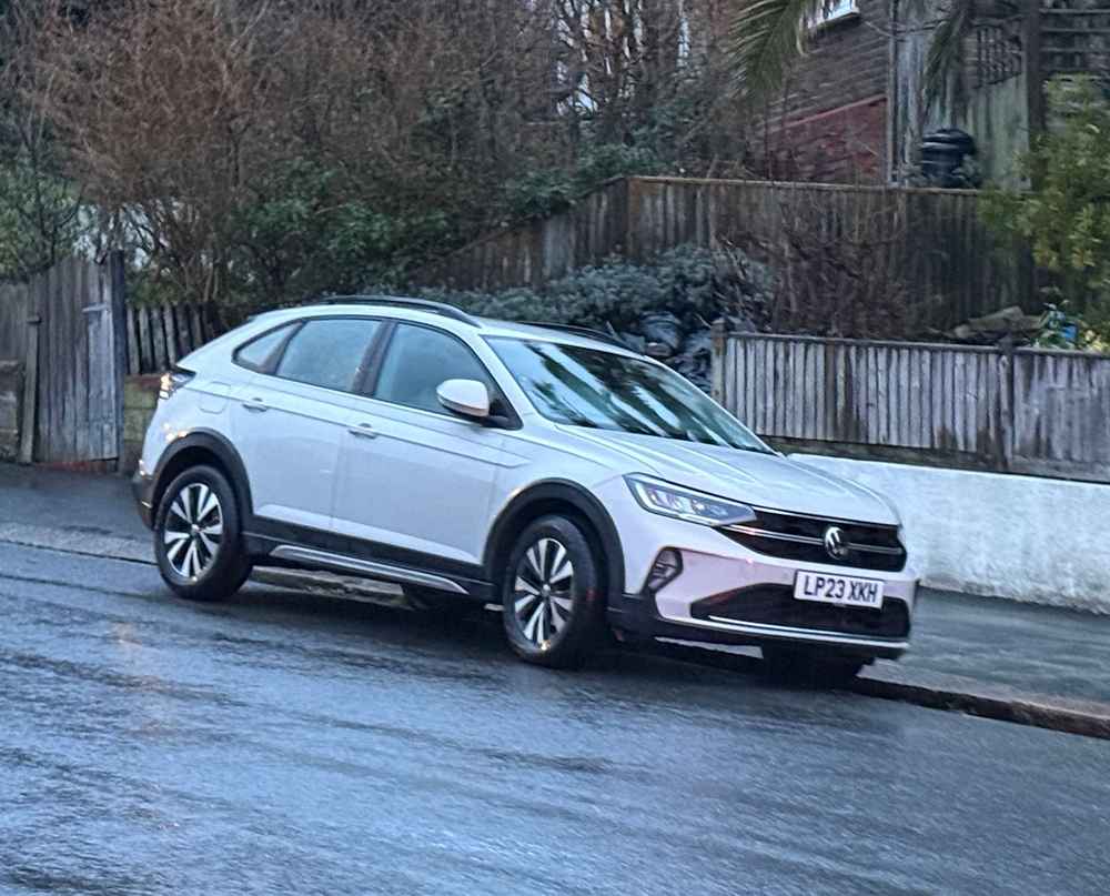 Photograph of LP23 XKH - a Grey Volkswagen Taigo parked in Hollingdean by a non-resident. The fifth of five photographs supplied by the residents of Hollingdean.
